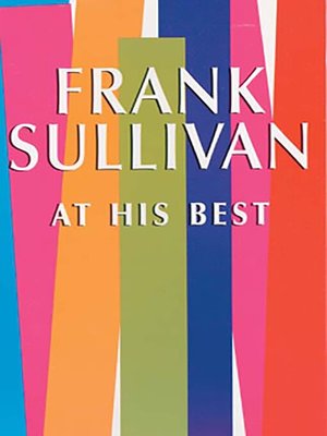 cover image of Frank Sullivan at His Best